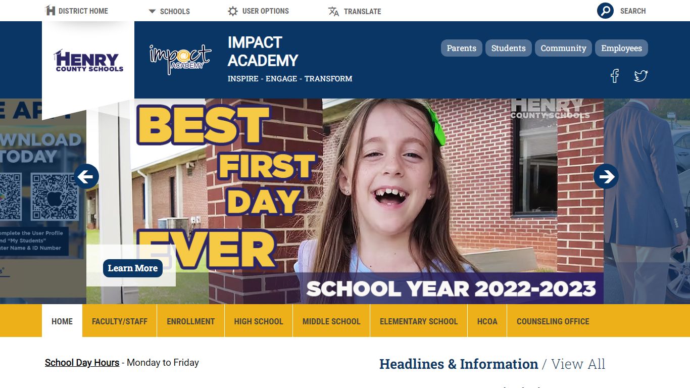 Impact Academy / Overview - Henry County Schools