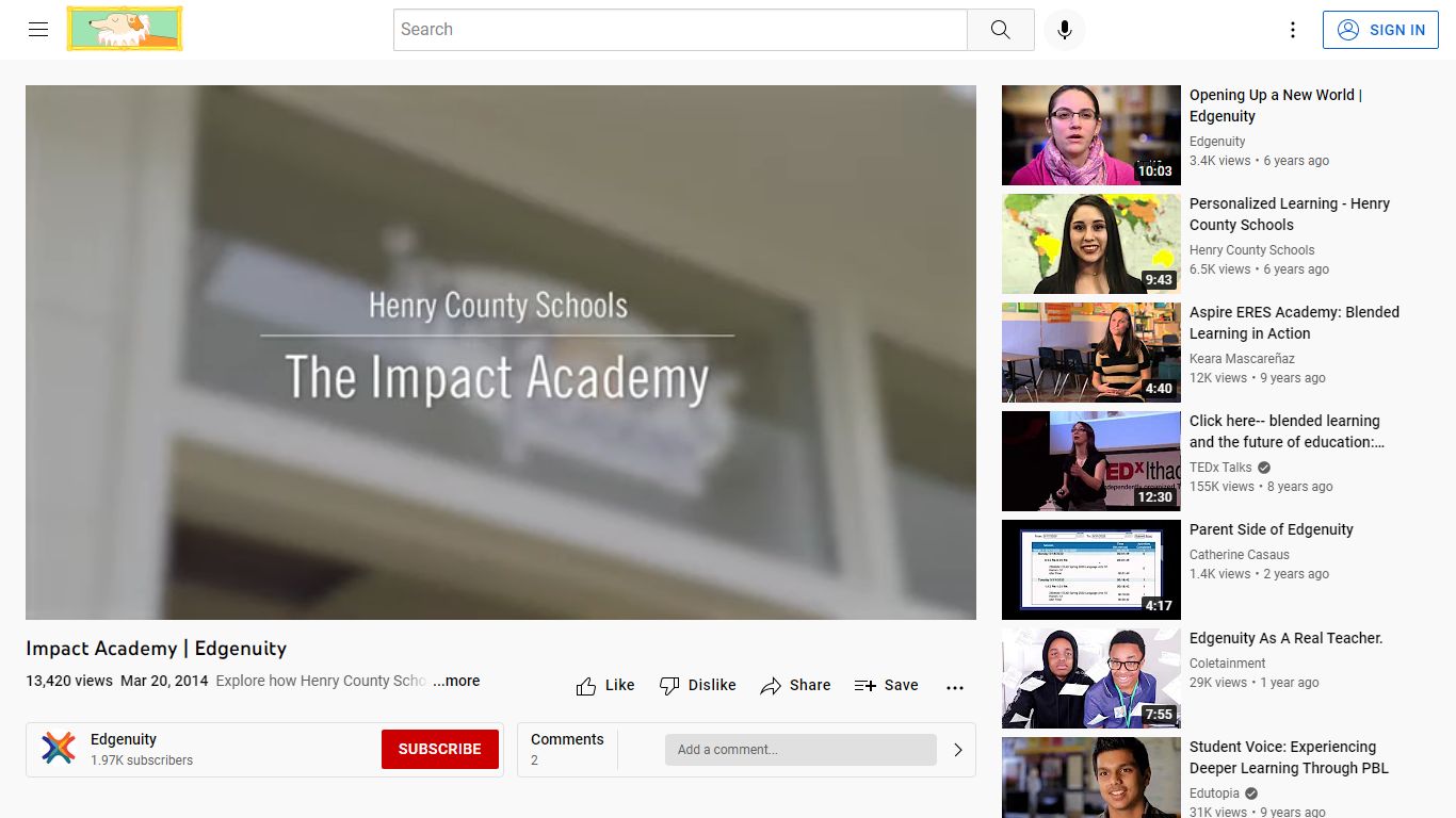 Impact Academy | Edgenuity - YouTube